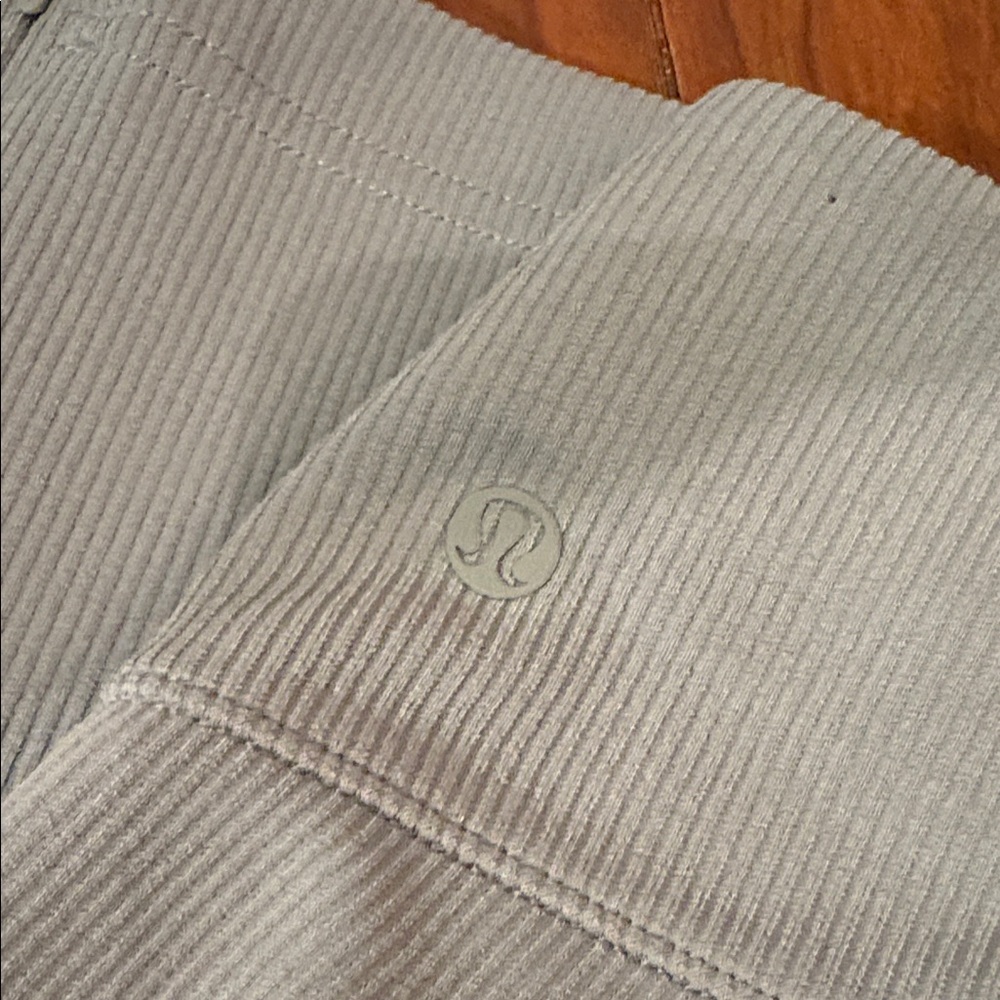 Lululemon Ribbed Softstreme High Rise Zip Leg Pants - Picture 6 of 8